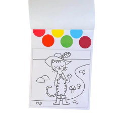 Imagen de LIBRO PINTA CON MAGIA! CON PALETA DE PINTURA
