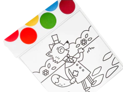 LIBRO PINTA CON MAGIA! CON PALETA DE PINTURA en internet