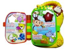 LIBRO MUSICAL MONKEY LEARNING FUN - Juguetería Aladino