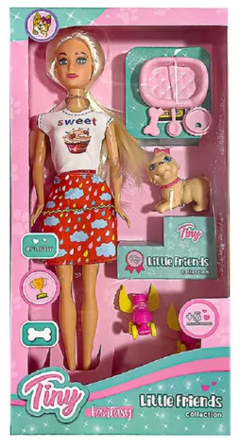 TINY MUÑECA Y SU MASCOTA - Juguetería Aladino