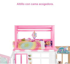 BARBIE CASA GLAM 2 PISOS C/ MUÑECA HCD48