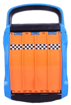 VELOCIDAD SIN LIMITES VALIJA PORTA/LANZA AUTOS 4 CARRILES - comprar online