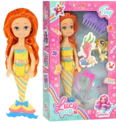 MUÑECA LUCY POP SIRENA 14 CM en internet