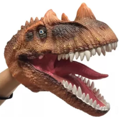 GUANTE TIPO TITERE CABEZA DE GIGANTOSAURUS - comprar online