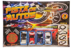 PISTA DE AUTOS CON CARGADOR USB FAYDI