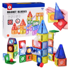 MAGNET BLOCKS 123 PIEZAS MAGNETICAS - comprar online
