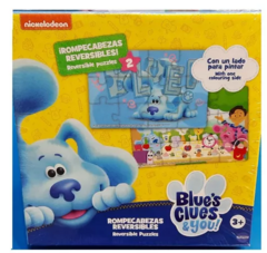 PUZZLE REVERSIBLE x2 PISTAS DE BLUE 12 PIEZAS