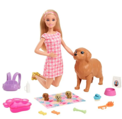 BARBIE CACHORRITOS RECIEN NACIDOS HCK75 - comprar online