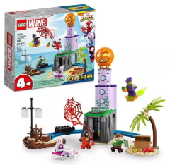 LEGO JUNIOR SPIDEY AMAZING FRIENDS FARO DEL DUENDE VERDE 10790 - comprar online