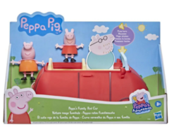 PEPPA PIG AUTO ROJO GRANDE CON 2 FIGURAS - comprar online