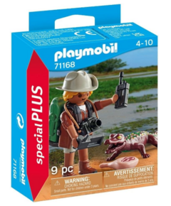 PLAYMOBIL X1 INVESTIGADOR CAIMAN