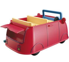 PEPPA PIG AUTO ROJO GRANDE CON 2 FIGURAS - tienda online