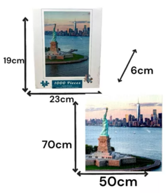 ESTATUA DE LA LIBERTAD PUZZLE 1000 PIEZAS - comprar online