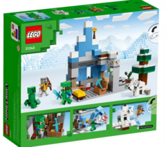 LEGO MINECRAFT LOS PICOS DE HIELO 21243 - Juguetería Aladino