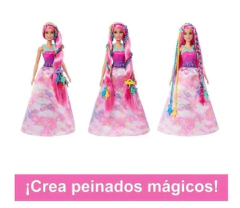 BARBIE DREAMTOPIA TWIST STYLE HNJ06 - comprar online