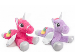 UNICORNIO ACOSTADO CON ALAS 65CM