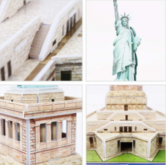 CUBIC FUN PUZZLE 3D ESTATUA DE LA LIBERTAD 39 PIEZAS en internet