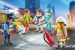 PLAYMOBIL CREATE EQUIPO DE EMERGENCIA - comprar online