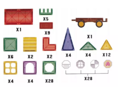 MAGNET BLOCKS 110 PIEZAS MAGNETICAS en internet