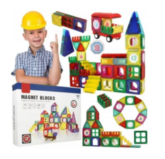 MAGNET BLOCKS 110 PIEZAS MAGNETICAS - Juguetería Aladino