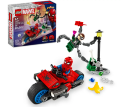 MARVEL SPIDERMAN MOTORCYCLE CHASE