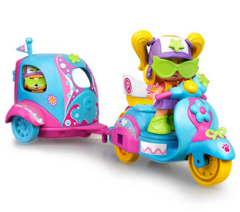 PIN Y PON MOTO CON CARRITO Y MASCOTA - comprar online