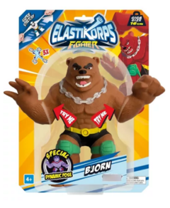 ELASTIKORPS FIGHTER 16 CM - SE ESTIRAN 3 VECES SU TAMAÑO ! - Juguetería Aladino