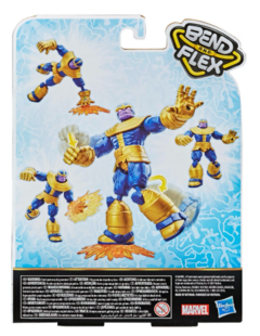 BEND AND FLEX AVENGERS THANOS 15 CM E7377 - tienda online