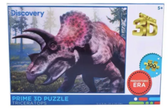 TRICERATOPS PRIME PUZZLE 3D 100 PIEZAS