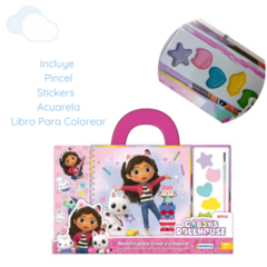 MALETIN ACUARELAS GABBY'S DOLLHOUSE - comprar online