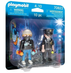 PLAYMOBIL DUO POLICIA Y VANDALO