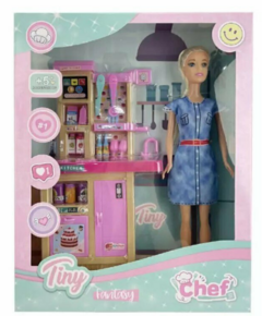 MUÑECA TINY COCINERA