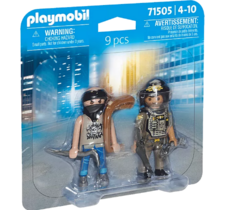 PLAYMOBIL DUO POLICIA LADRON