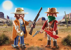 PLAYMOBIL DUO BANDIDO Y SHERIFF - comprar online