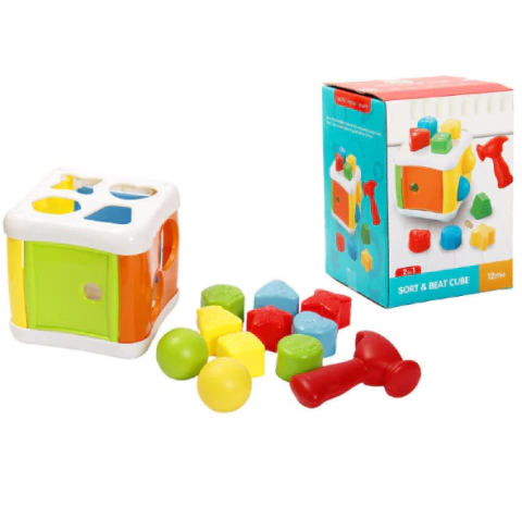 CUBO C/ENCASTRE Y MARTILLO