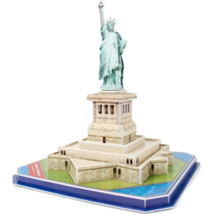 CUBIC FUN PUZZLE 3D ESTATUA DE LA LIBERTAD 39 PIEZAS - comprar online