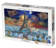 TORRE EIFFEL CELEBRACION PUZZLE 1000 PIEZAS GIANTOYS - TOMAX