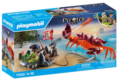 PLAYMOBIL PIRATA BATALLA CANGREJO