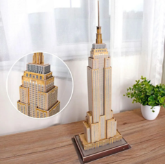 CUBIC FUN PUZZLE 3D EMPIRE STATE BUILDING 54 PIEZAS - comprar online