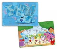 PUZZLE REVERSIBLE x2 PISTAS DE BLUE 12 PIEZAS - comprar online