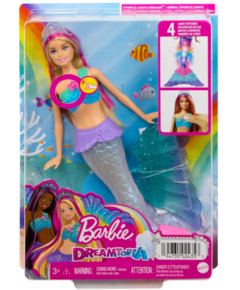 BARBIE DREAMTOPIA SIRENA CON LUCES HDJ35 - comprar online