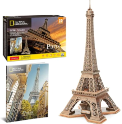 CUBIC FUN PUZZLE 3D EIFFEL TOWER NATGEO 80 PIEZAS en internet