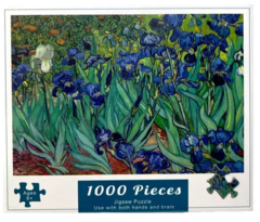 LIRIOS VINCENT VAN GOGH PUZZLE 1000 PIEZAS