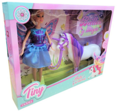 TINI FANTASY HADA CON SU UNICORNIO en internet