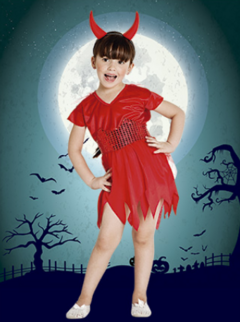DISFRAZ DIABLITA TALLE 2 - comprar online