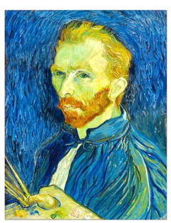 AUTORETRATO VINCENT VAN GOGH PUZZLE 1000 PIEZAS - comprar online
