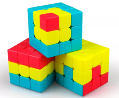 CUBO MAGICO 3 COLORES 3x3 FAYDI