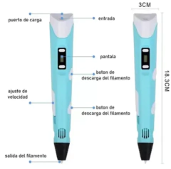 LAPIZ 3D MULTICOLOR - comprar online