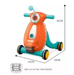 ANDADOR CAMINADOR VESPA - Juguetería Aladino