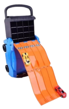 VELOCIDAD SIN LIMITES VALIJA PORTA/LANZA AUTOS 4 CARRILES - tienda online